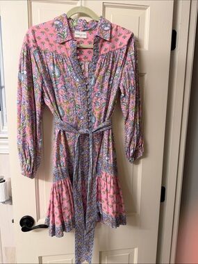 Miss June Dress with Tie Waist